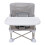 Living And Home Portable and Foldable Baby Highchair with Tray, Grey 2