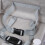 Living And Home Portable and Foldable Baby Highchair with Tray, Grey 5