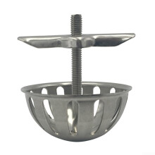 Leak Proof Urinal Strainer with Chrome Finish, Commercial Grade, Prevent Unwanted Items, Easy to Use