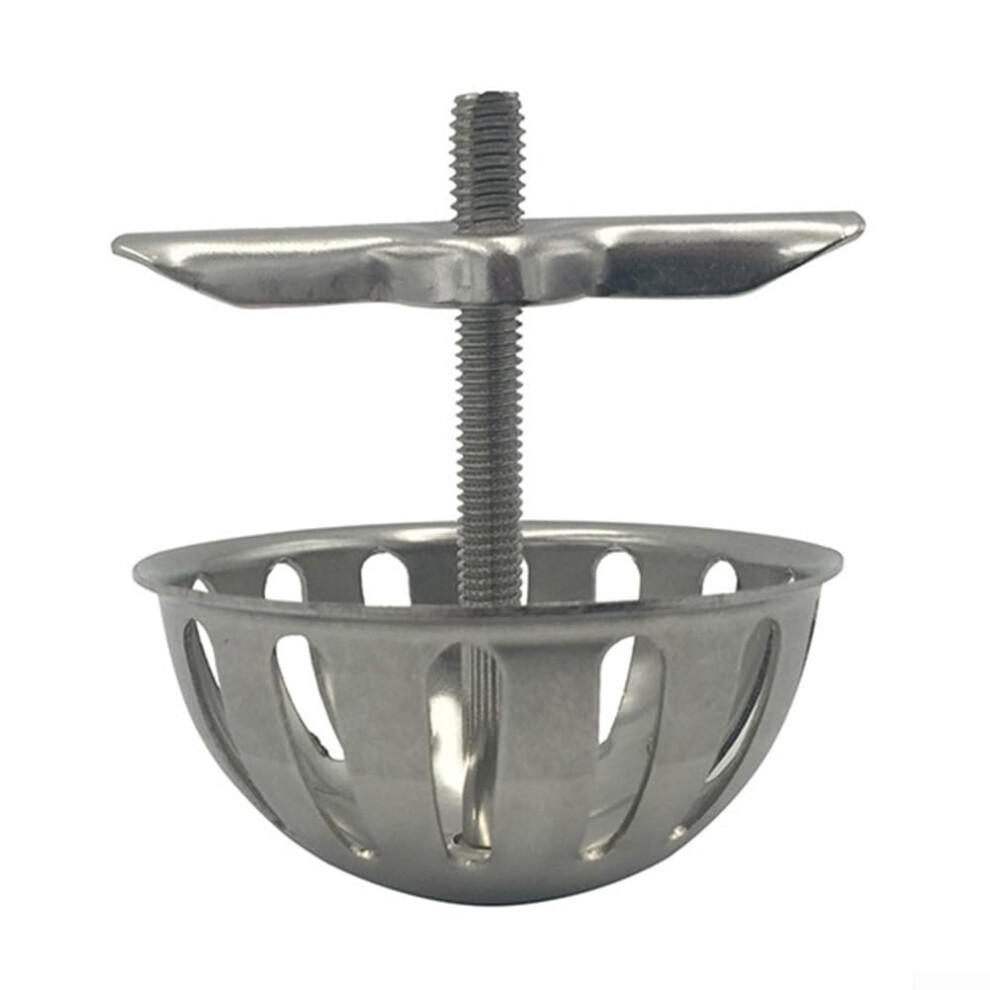 Leak Proof Urinal Strainer With Chrome Finish, Commercial Grade, Prevent Unwanted Items, Easy To Use 9365049650373