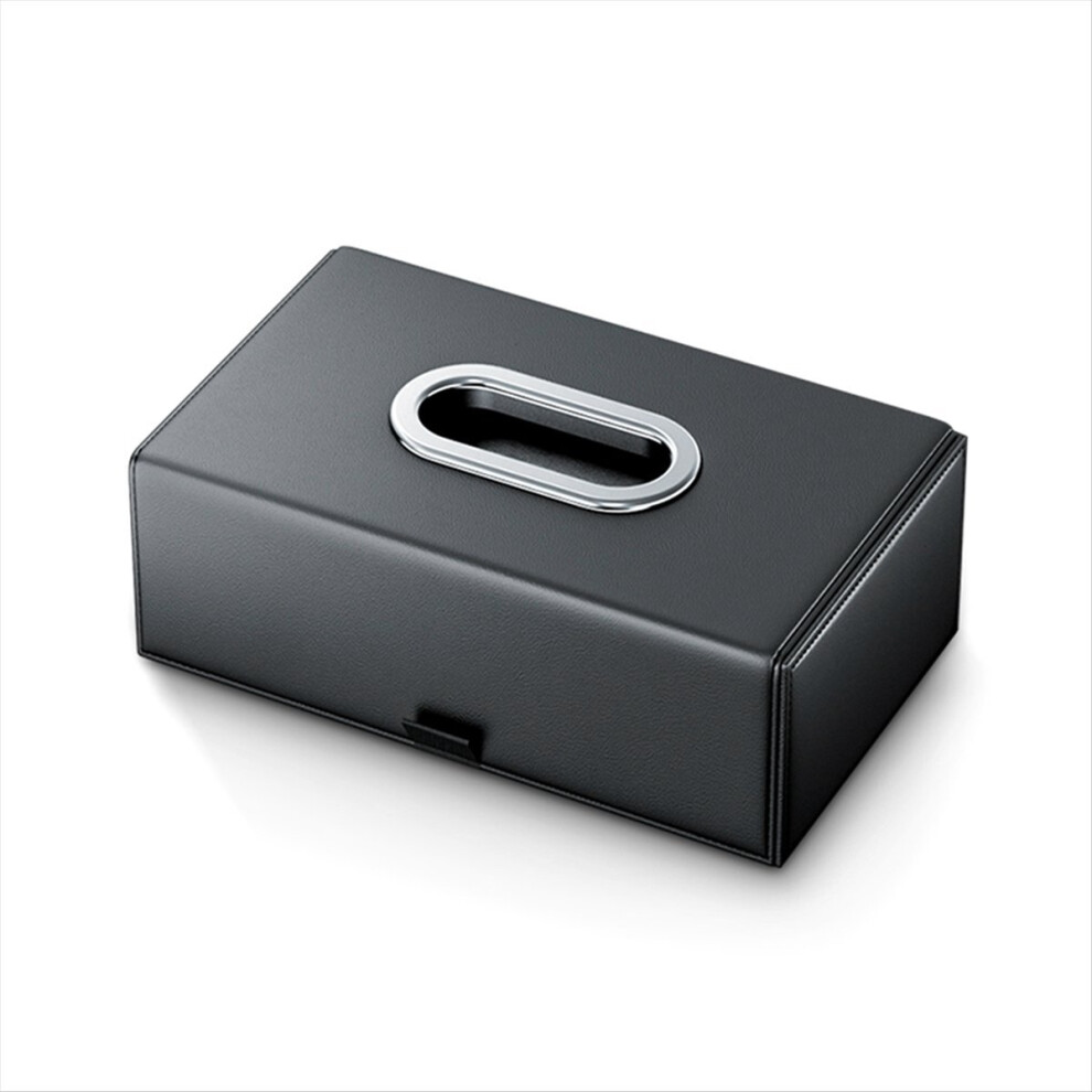 Car Tissue Box Holder Leather Center Console Armre 4853913913341