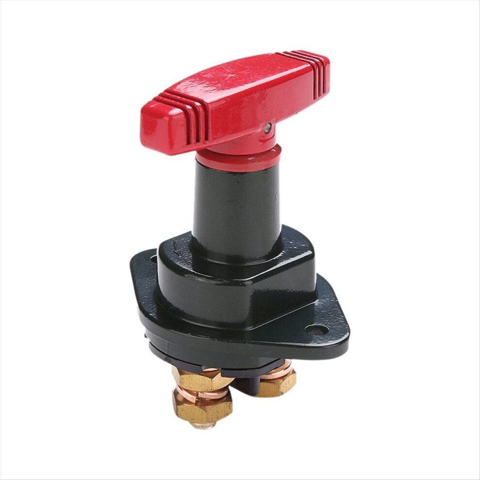 Caravan Boat 12V 24V 300A Rotary Disconnect Black 4853913918421