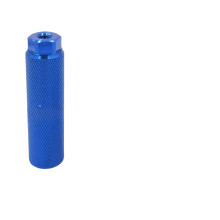 Bike Pegs 1PC Alloy Bike Pegs Foot Peg Bike Axle NonSlip Rear Axle Foot Pegs Accessories Stunt Pegs(Blue1pc)