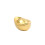 Golden Ingot Metal Candy Tin Chocolate Box Snacks Container-S 1