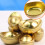 Golden Ingot Metal Candy Tin Chocolate Box Snacks Container-S 4
