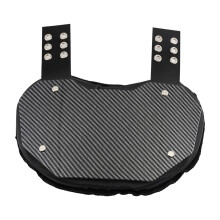 Football Backplate, Hard Outer Shell with Adjustable Nylon Strap for Teenagers Adults