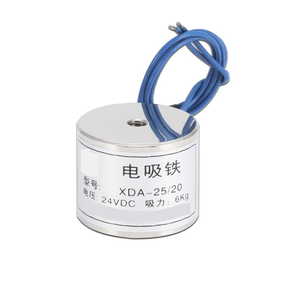 Electromagnetic Suction Cup Dc Suction Xda25/20 Voltage 24V Suction Force 6Kg 9412369702319
