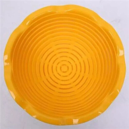 2X Plastic Fermentation Basket Bread Proofing Basket Kitchen Sourdough Basket 2