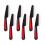 Pet Deshedding Comb With Massage Feature ABS Plastic Dog-Red 1