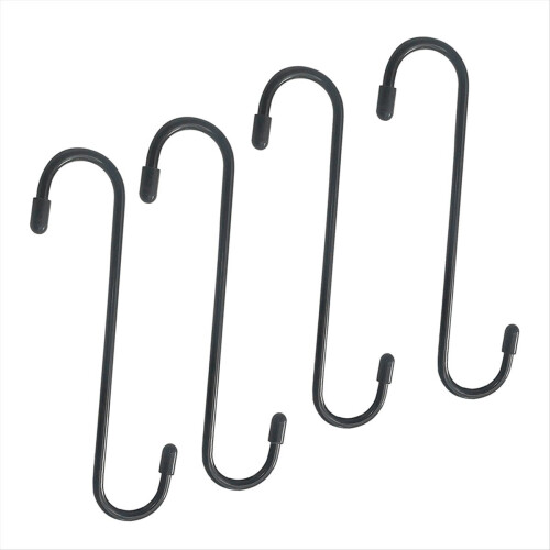 4pcs Car Caliper S-Shape Brake Hanger Hooks with R