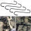 4pcs Car Caliper S-Shape Brake Hanger Hooks with R 8