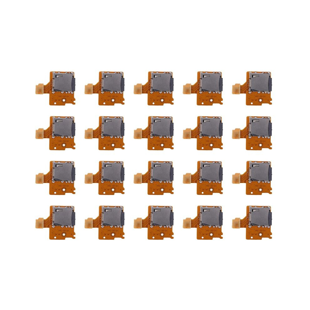 20X Micro-Sd Tf Card Slot Socket Board Replacement For Nintendo Switch Game Console Card Reader Slot Socket 4713613717673