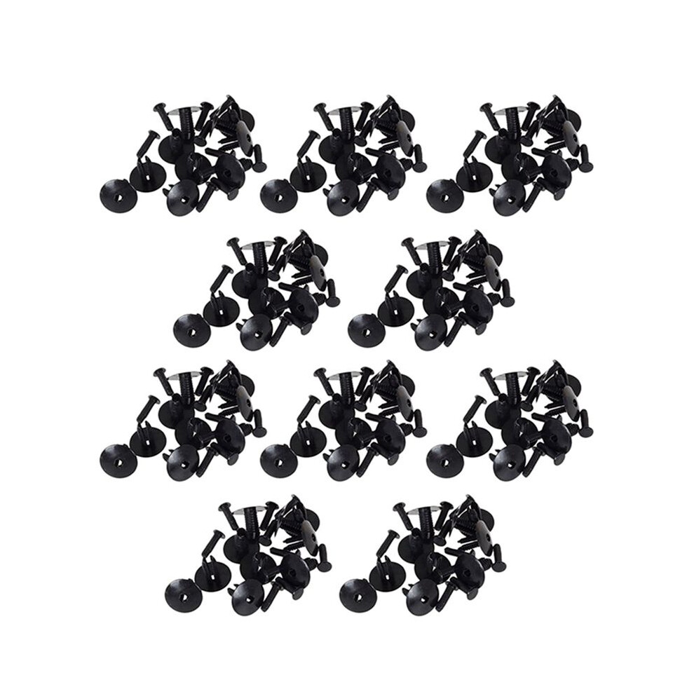 500Pcs Fender Lined With Fasteners Rivet Snaps Decorative Panel Snaps Suitable For Bmw Ford Gm Peugeot 4711484190649