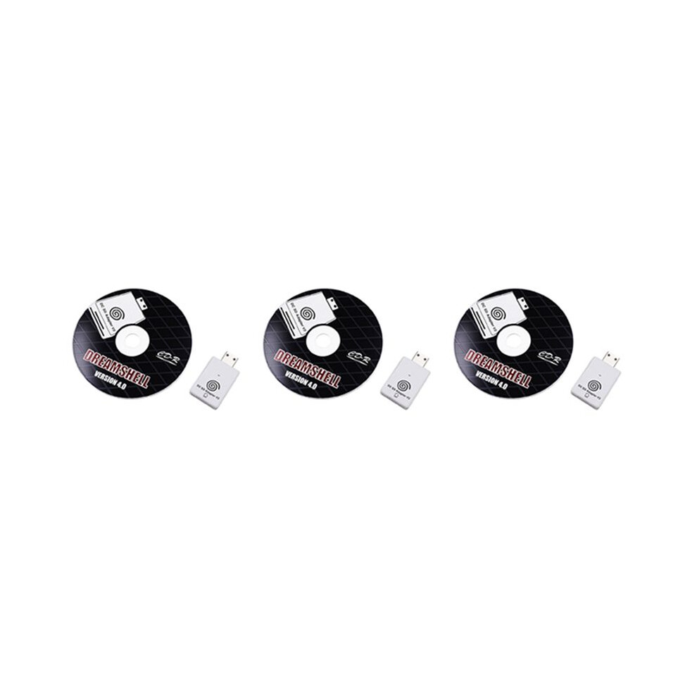 3X Dc Sd Tf Card Adapter Reader V2 Voor For Sega Dreamcast En Cd Met Dreamshell Boot Loader 4713824047552