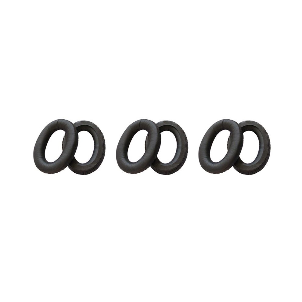 6X Replacement Ear Pads Cushions For Bose Aviation Headset X A10 A20 Headphones Black 4713616149556