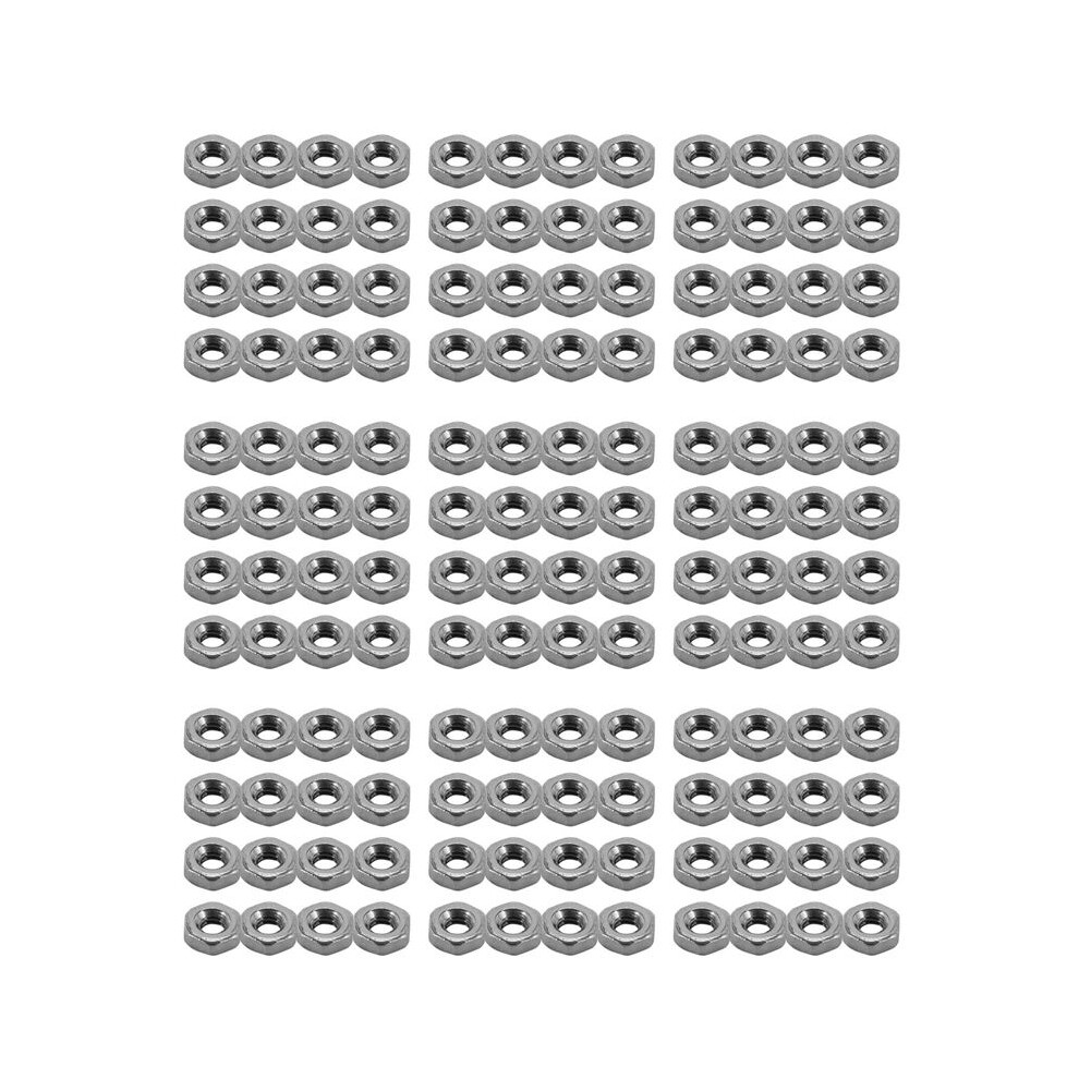 Metric M2 Hex Nuts 304 Stainless Steel Fastener Din934 400Pcs For Bolt 4711442310973