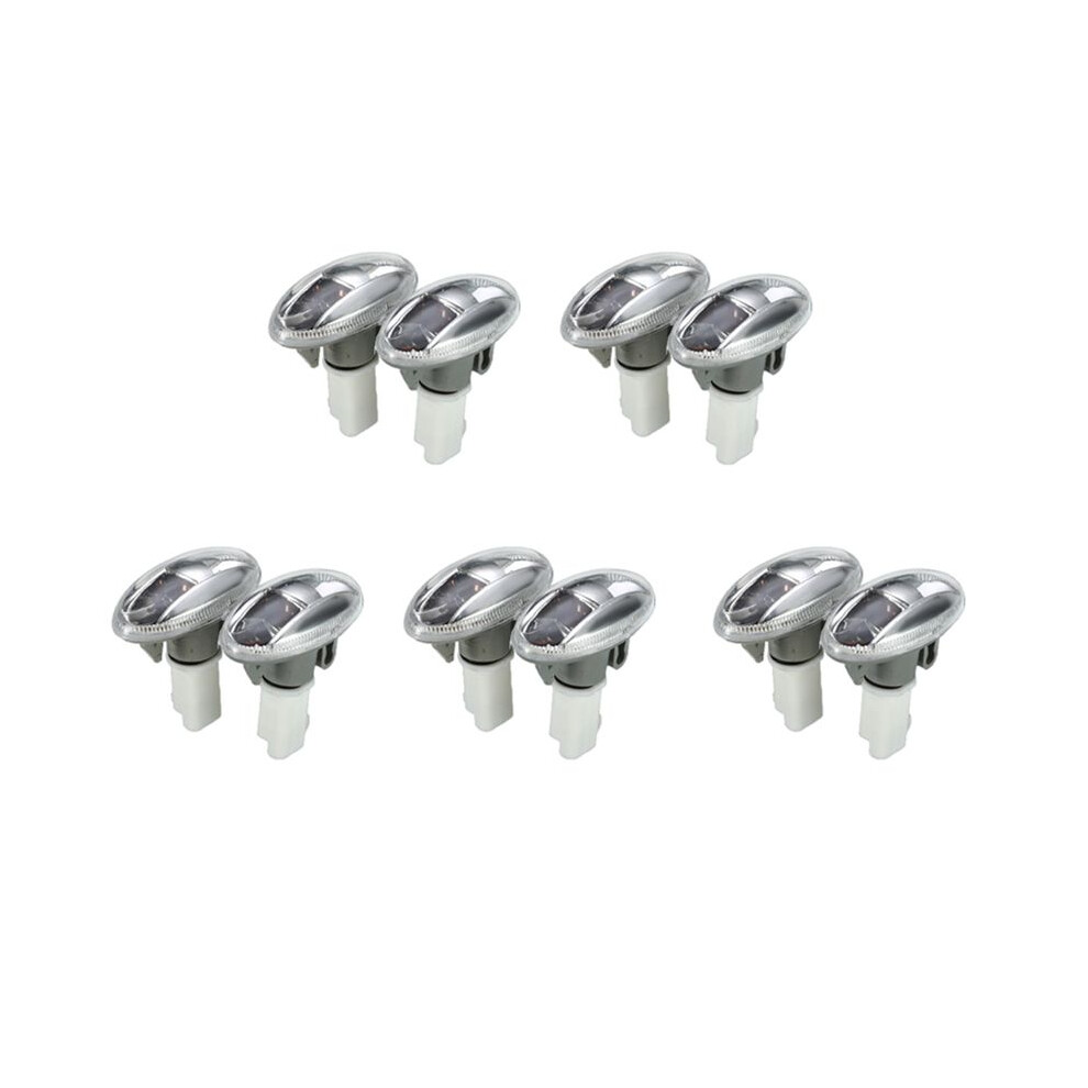 10Pcs Car Partner Side Steering Indicator Repeater For Peugeot 108 107 407 206 6325G3 For Citreon C1 C2 C3 Picasso Light 4711465559526