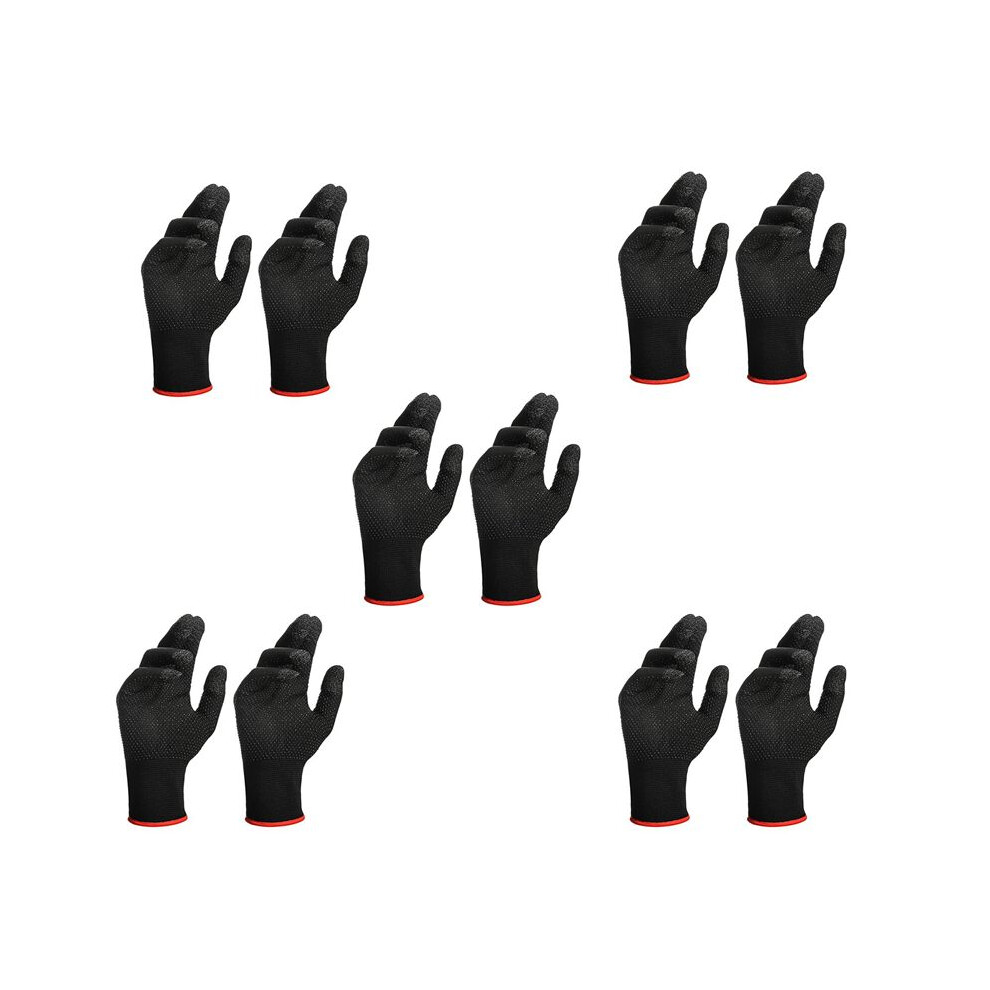 10Pcs Game Gloves For Pubg Sweat Proof Non-Scratch Sensitive Press Screen Gaming Finger Thumb Sleeve Gloves 4713822010770