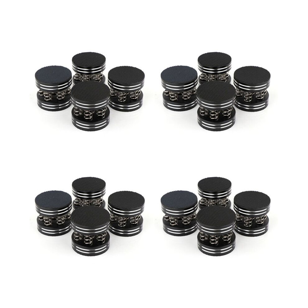 16Pcs Audiophile Shock Spikes Spring Damping Pad Hifi Stand Feet Speaker Spike Audio Cd Amplifier Foot Pad 4712681733844