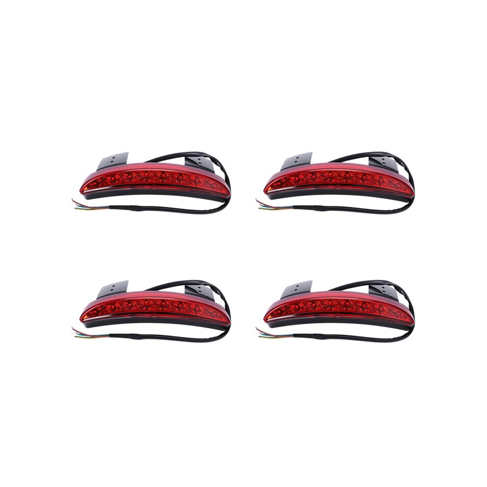 4X Rear Fender For Harley Davidson Sportster Xl 883 Red 4713919522070