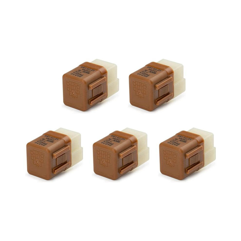 5 Pc Auto Relay 6-Pins 25230-7996A 252307996A For Nissan Infiniti Vehicles 4713840296750
