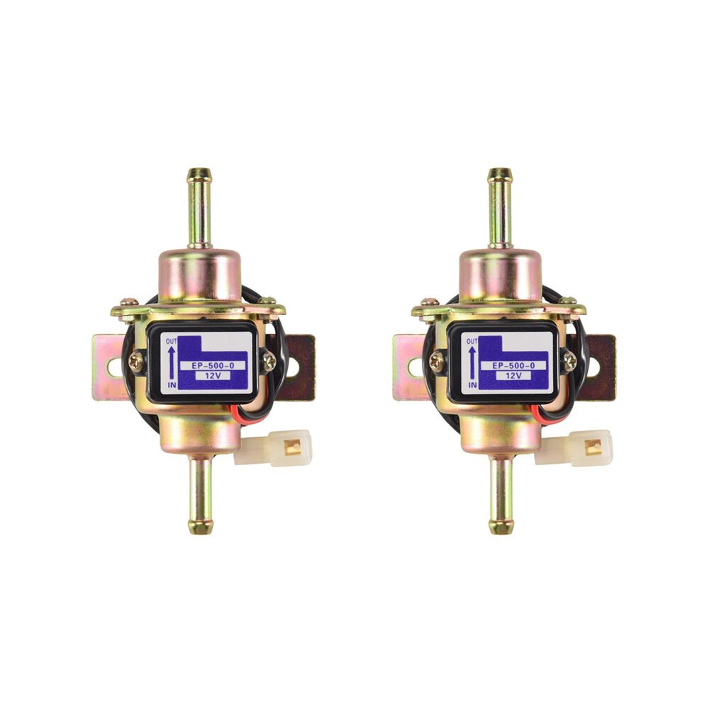 2X 12V Fuel Pump 12585-52030 12585-52031 For Kubota Yanmar Cub Cadet 4712919676424