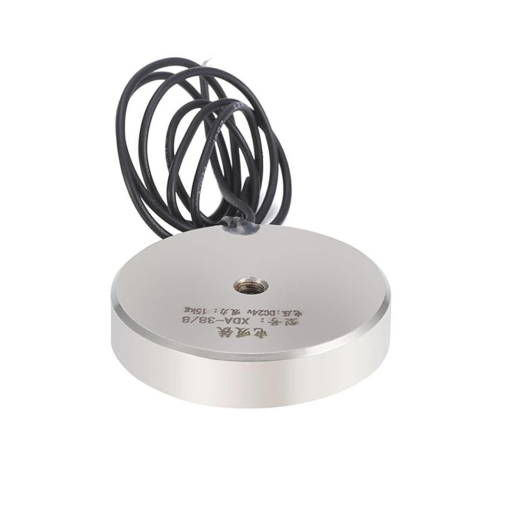 Electromagnetic Suction Cup Electric Suction Xda38/8 Voltage 24V Suction Force 15Kg 9189345779572