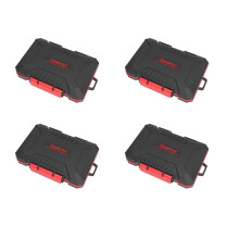 4X Desiontal Waterproof SD Card Holder Large Capacity SIM/SD/MSD/CF Card Case for Canon/Nikon/Sony/Fujifilm/Olympus