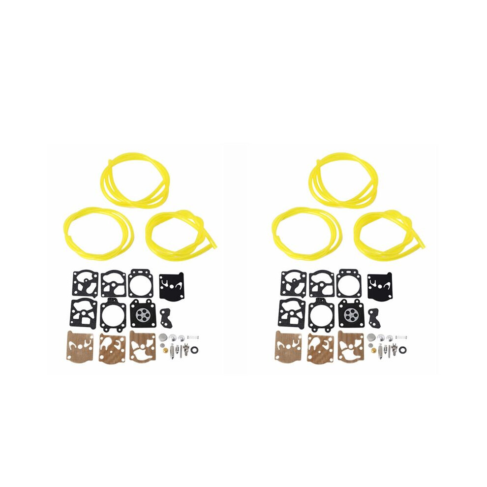 2X K20-Wat Wa Wt Fit For Walbro Carburetor Diaphragm Gasket Needle Repair Carb Kit 4713445766740