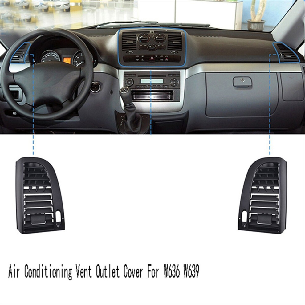 Car Dashboard Central Left Air Conditioning Vent O 4852523873229