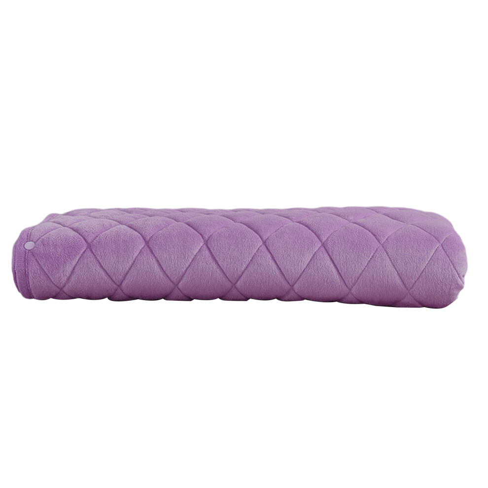 Heated Blanket 3 Adjustable Heat Levels USB Soft Fabric-Purple
