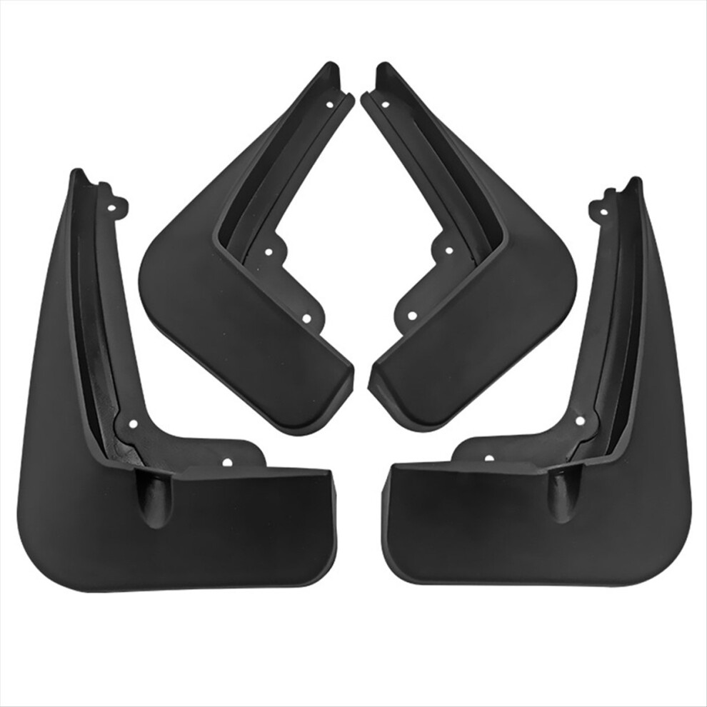 4Pcs Car Mudguard Mud Flaps Splash Guard For 2017- Black 4852523872437
