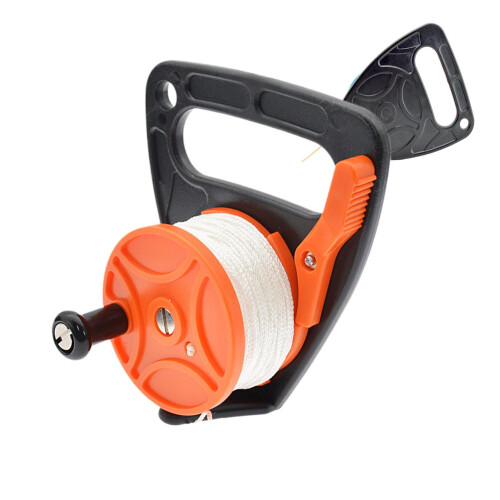 Diving Reel for Safety, Scuba Diving Accessory Orange