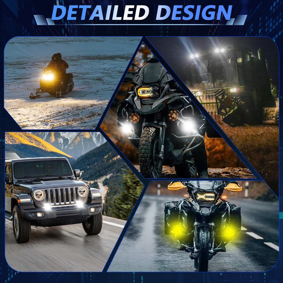 Led Pods Auxiliary Driving Fog S Spot P Light 4852523888704