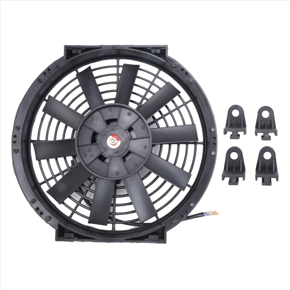 10 Inch 12V 80W 2100Rpm Universal Straight B Black 4852523893500