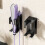 Curling Iron Organizer With Heatproof Designs Adhesive-White 7