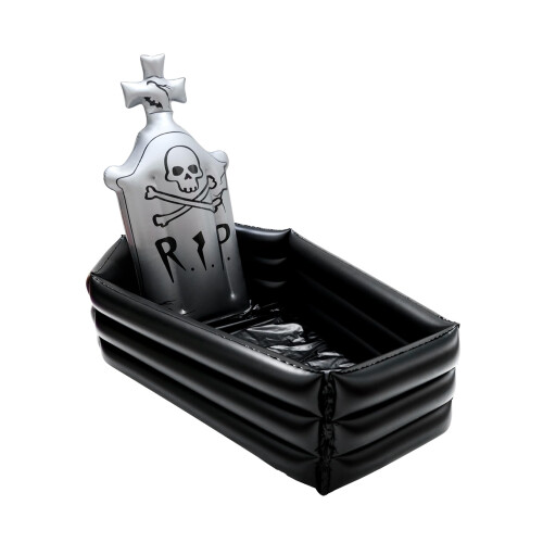 Halloween-Party-Eiskühler, PVC-Materialien,-Schwarz