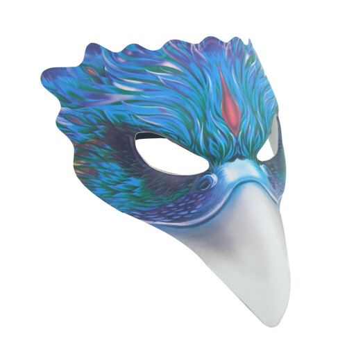 Halloween Hawks Tiermaske PU-Leder Kostümpartys-Eis-Phoenix