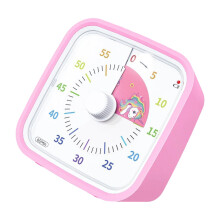 Lustiger Timer in Cartoon-Form, geräuschloser Betrieb, für-Rosa