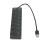 Διανομέας USB υψηλής απόδοσης, ταχύτητα μεταφοράς δεδομένων 5Gbps για αστραπιαία 4