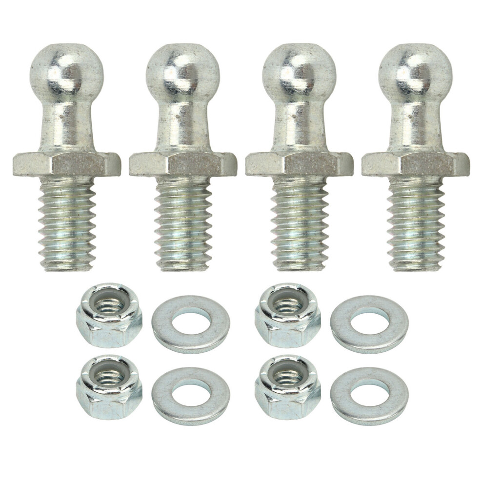 Ball Stud Mount Bracket Gas Strut Mounting Brackets Universal Lift Supports Premium Manufacturer Zinc Plated Hardware Sturdy & Durable Compatibility 9139052020153