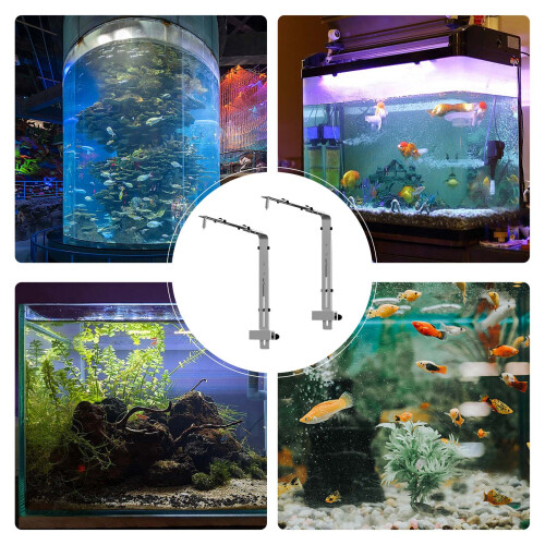 Flexible Silver Fish Cistern Lighting Owner 2.8mm Aluminum 2
