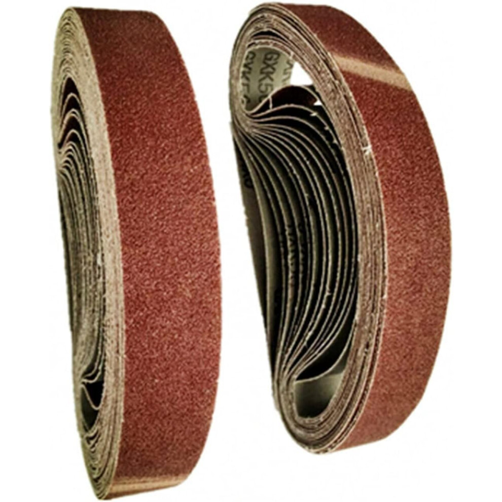 Sanding Belts, Belt Sandpaper, 10Pcs 533*30Mm Sanding Belt 401000 Grit Sanding Belt Abrasive Belt Sanding Polishing Paper (Size: 180) 9412369704368