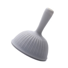 Multipurpose Food Safe Silicones Funnel For Liquid-Grey