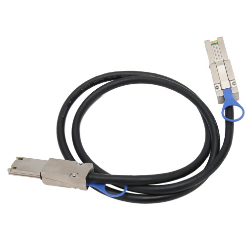 High Speed Data Storage Solution, External Mini Sas 26Pin To 26Pin Sff-8088 Cable With Heavy Duty Metal Backshells For Optimized Performance And Fast 1