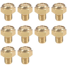 XYWHPGV 1032UNF Sintered Bronze Exhaust Muffler with Brass Body Flat 10pcs(b1c1b 82838 1b83f b435f cb113 83fac