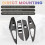 Car Door Armrest Window Glass Lift Button Control 9