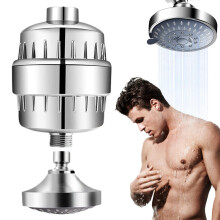 Shower Filter for Hard Water, Pressure Water Shower Head Shower Water Filter Output Softener Shower Accessories and Bathroom Accessories