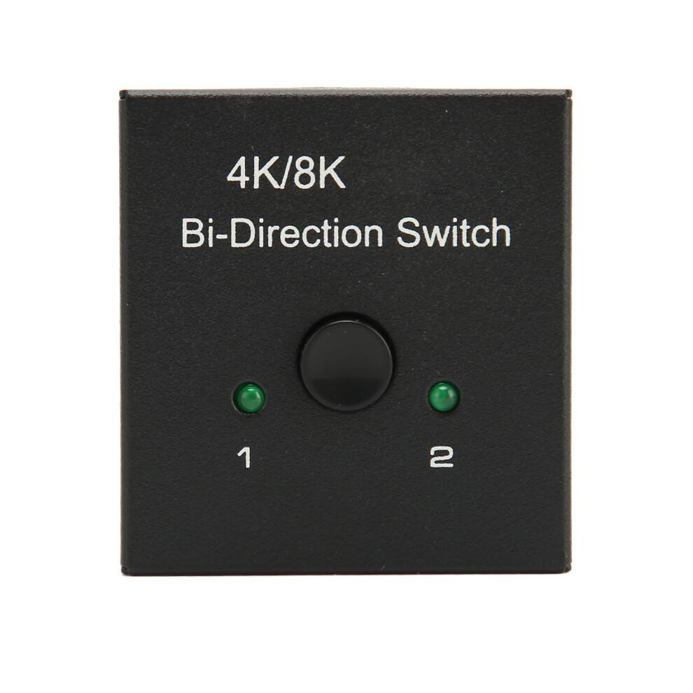 Hdmi Switcher For Bi Directional Connectivity, Fast And Stable Transmission 8K At 60Hz 40Gbps High Speed Data Transfer For Plug And Play With One-Touc 9177303807900