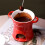 Microwave Safe Ceramic Fondue Cup for-Brown T shaped model 7